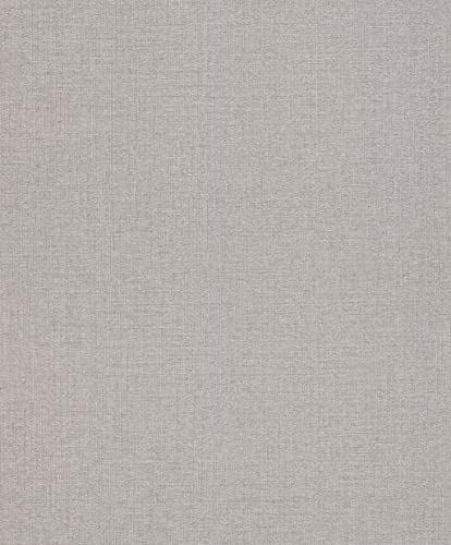 Rasch Tapeten Vliestapete (universell) Silber 10,05 m x 0,53 m Andy Wand 649147 von Rasch