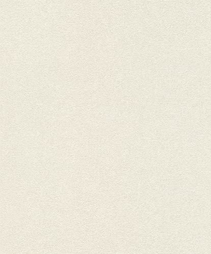 Rasch Tapeten Vliestapete (universell) Weiß 10,05 m x 0,53 m Composition 554410 von Rasch