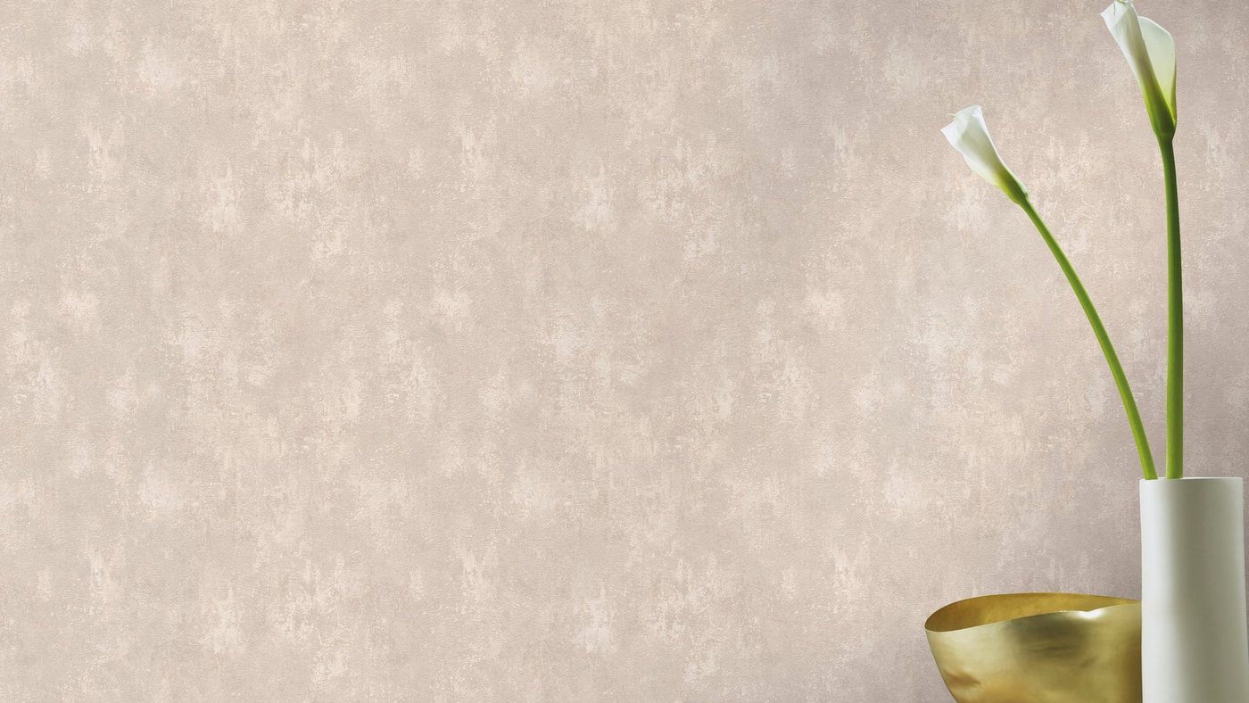 Rasch Vinyltapete Lucera, geprägt, Strukturmuster, uni, (1 St) von Rasch