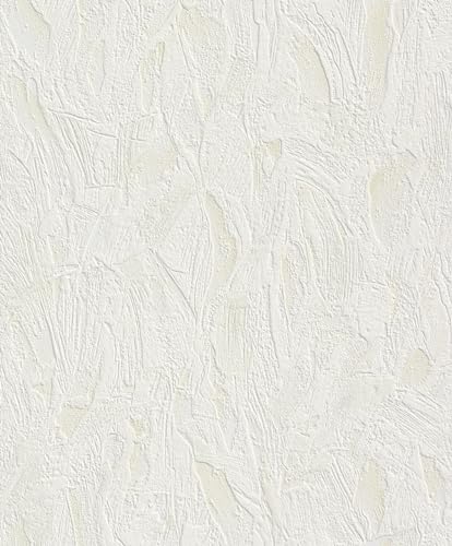 Rasch Vliestapete, weiß, 470406 von Rasch