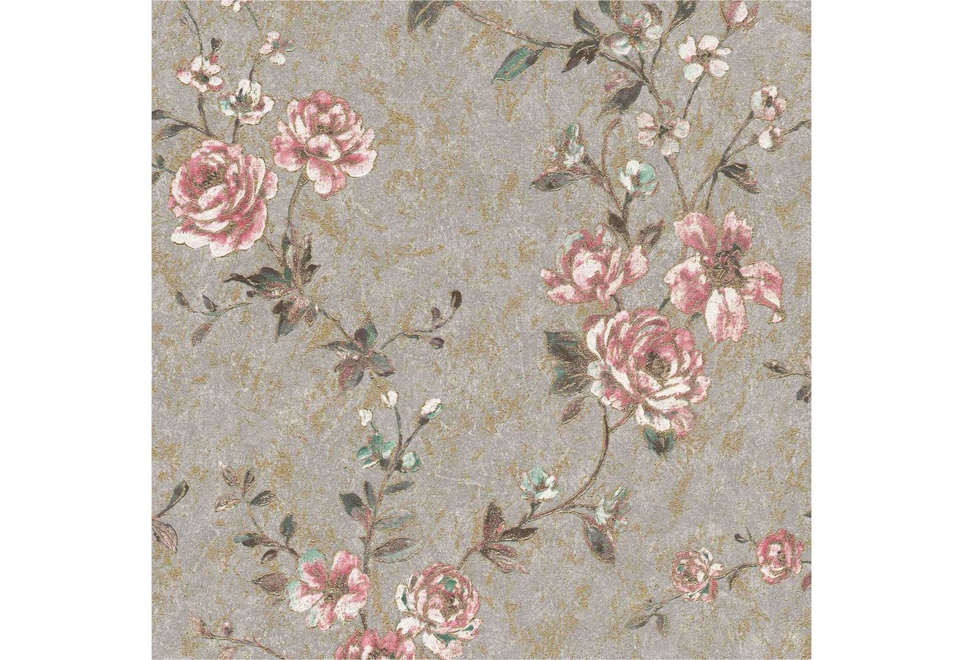 Rasch Vliestapete 509052 Tapete Blumen Floral 53 x 1005 cm Rasch Selection Grau Rasch Vliestapete 509052 Tapete Blumen Floral 53 x 1005 cm Rasch Selection Grau von Rasch