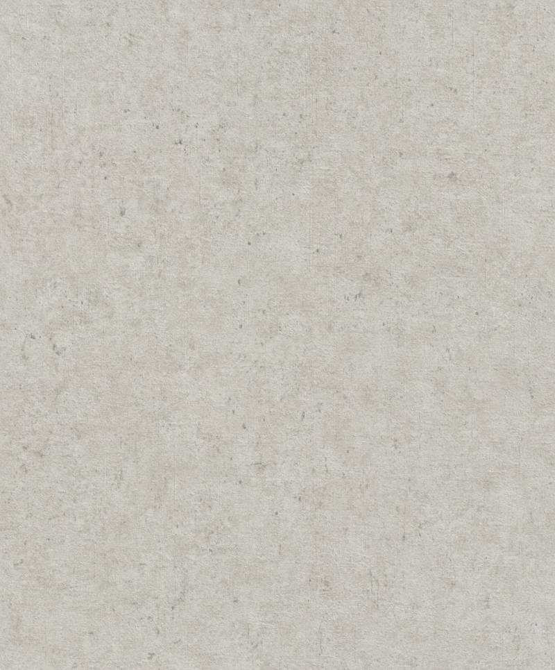 Rasch Vliestapete 520859 Grau-Hellgrau Uni 10,05 m x 0,53 m von Rasch