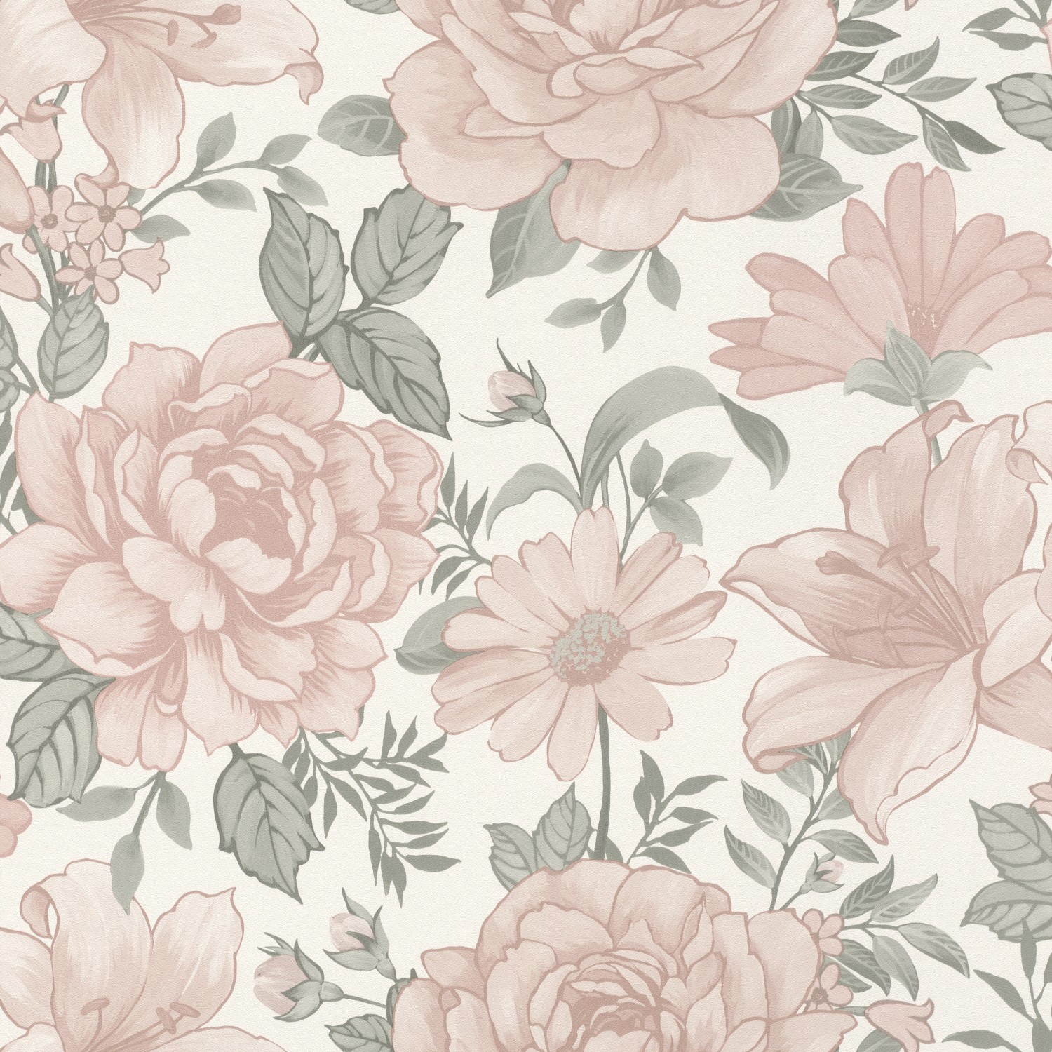 Rasch Vliestapete Bambino XIX 252439 Blumen Rosa 10,05 m x 0,53 m Rasch Vliestapete Bambino XIX 252439 Blumen Rosa 10,05 m x 0,53 m von Rasch