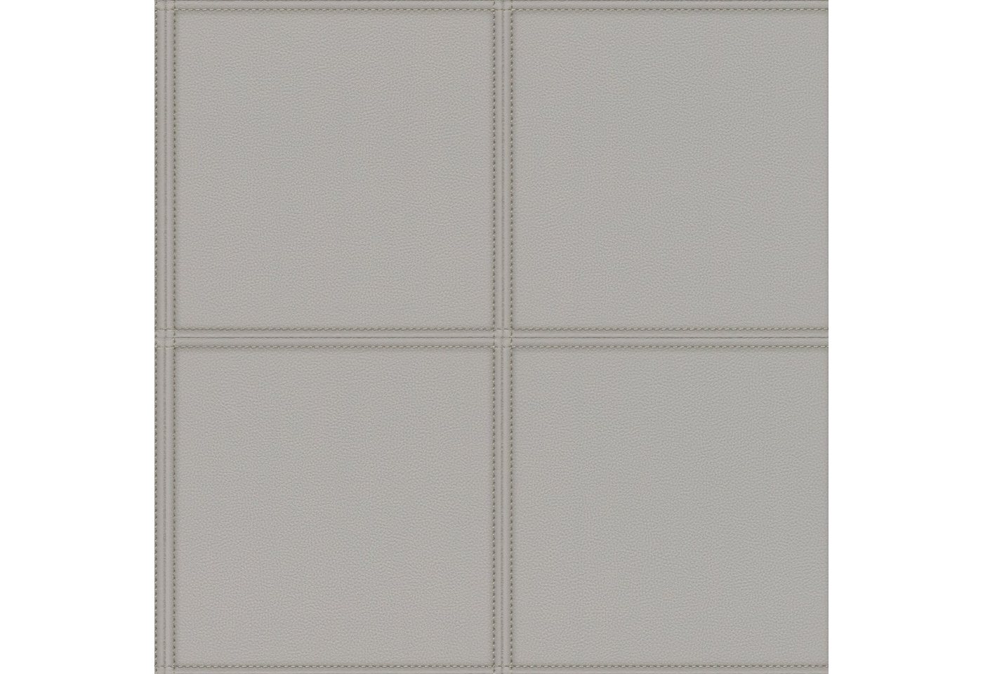 Rasch Vliestapete Club, Lederoptik, einfarbig, (1 St), gut lichtbeständig, hochwaschbeständig von Rasch