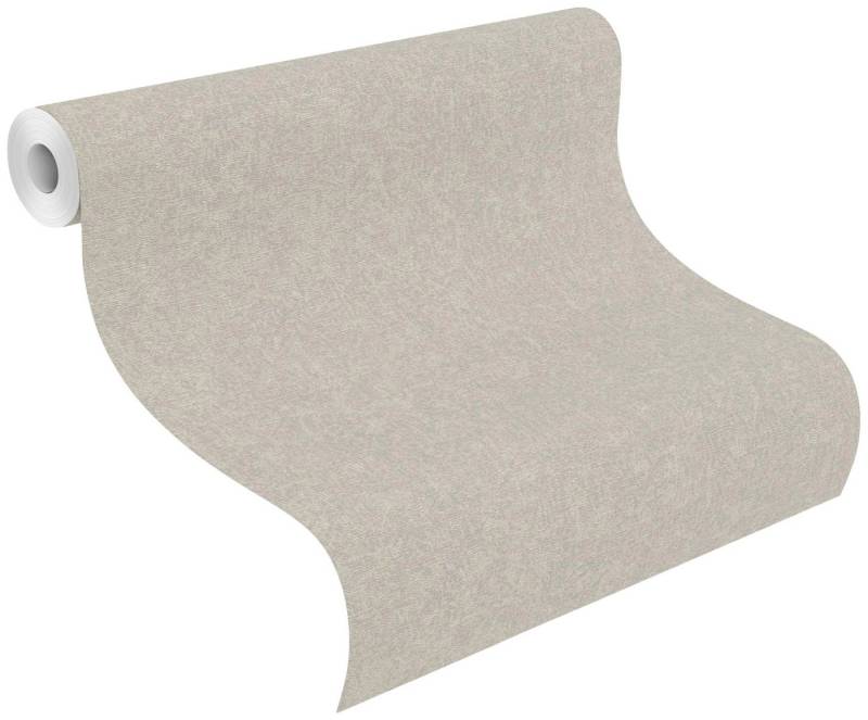 Rasch Vliestapete Composition, einfarbig, (1 St), Unitapete mit Struktur und Schimmer von Rasch