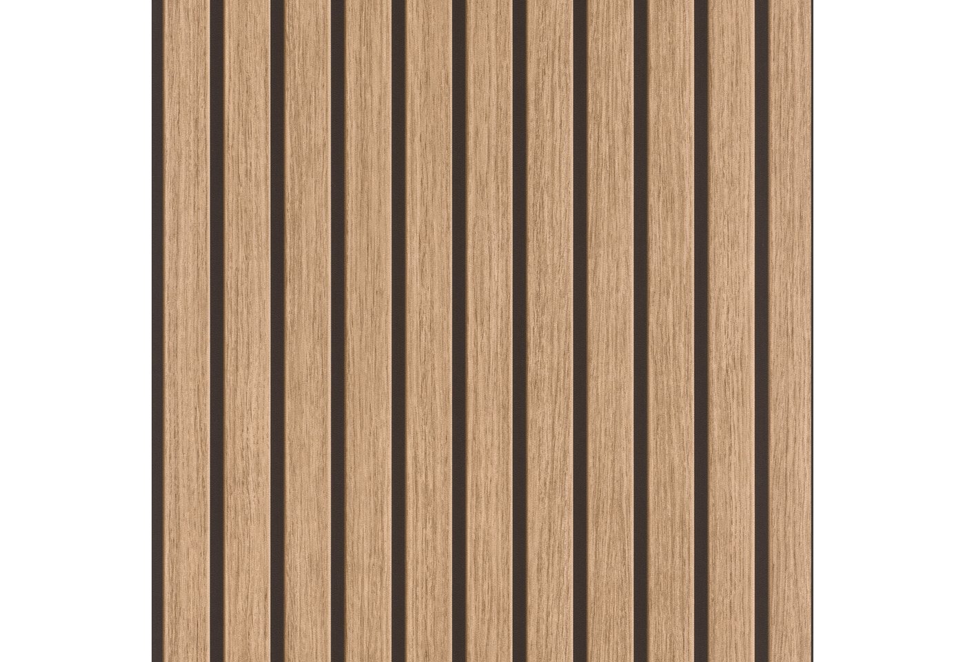 Rasch Vliestapete Echo 370102 - Selbstklebende Tapete von tesa® x rasch®, strukturiert, Holz, selbstklebend von Rasch
