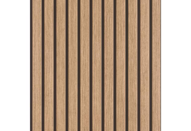 Rasch Vliestapete Echo 370102 - Selbstklebende Tapete von tesa® x rasch®, strukturiert, Holz, selbstklebend von Rasch