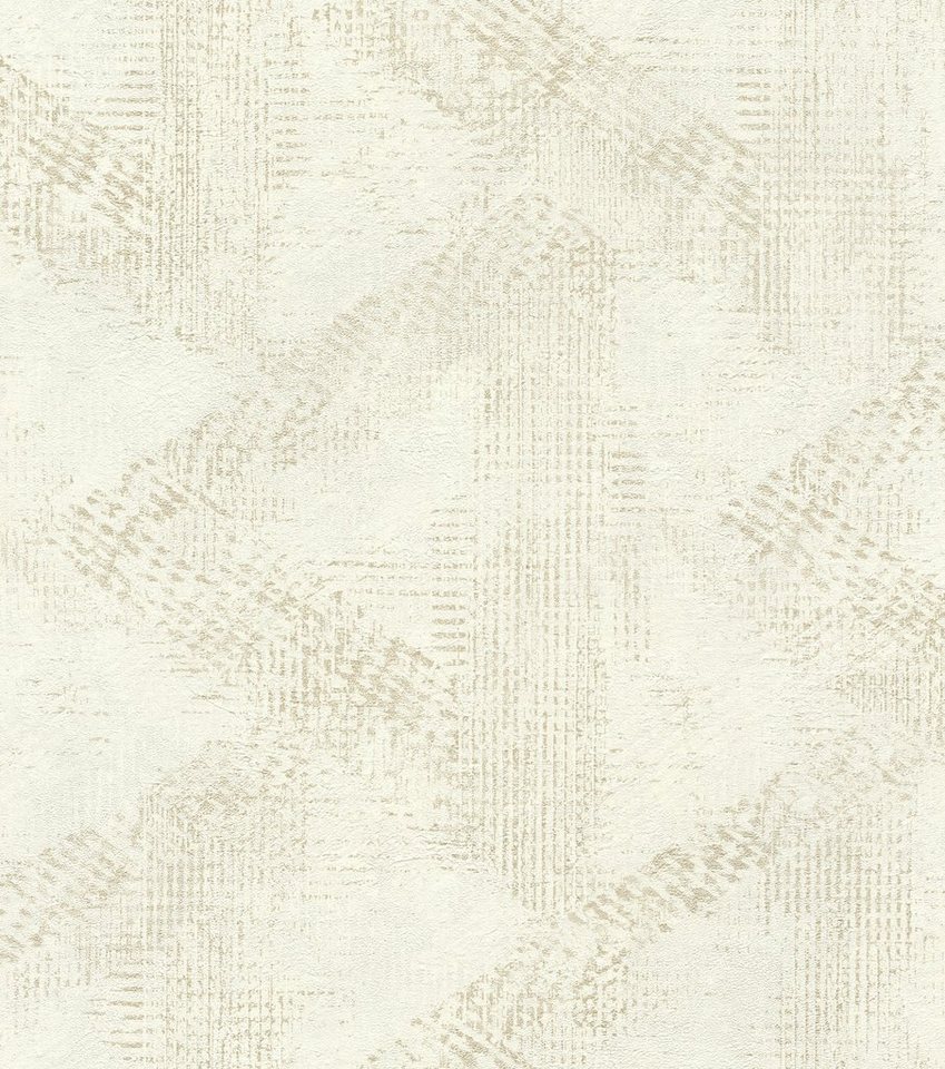 Rasch Vliestapete Finca, geprägt, gemustert, geometrisch, (1 St) von Rasch