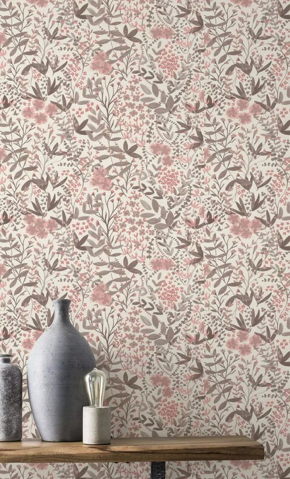 Rasch Vliestapete Floral Pflanzen Blumen Creme Braun Rosa 580761 Country Charme Rasch Rasch Vliestapete Floral Pflanzen Blumen Creme Braun Rosa 580761 Country Charme Rasch von Rasch
