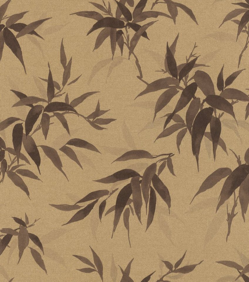 Rasch Vliestapete Kimono, strukturiert, botanisch, (1 St), gut lichtbeständig, hochwaschbeständig von Rasch