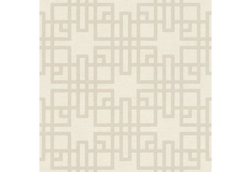 Rasch Vliestapete Kimono, strukturiert, geometrisch, grafisch, (1 St), gut lichtbeständig, hochwaschbeständig von Rasch