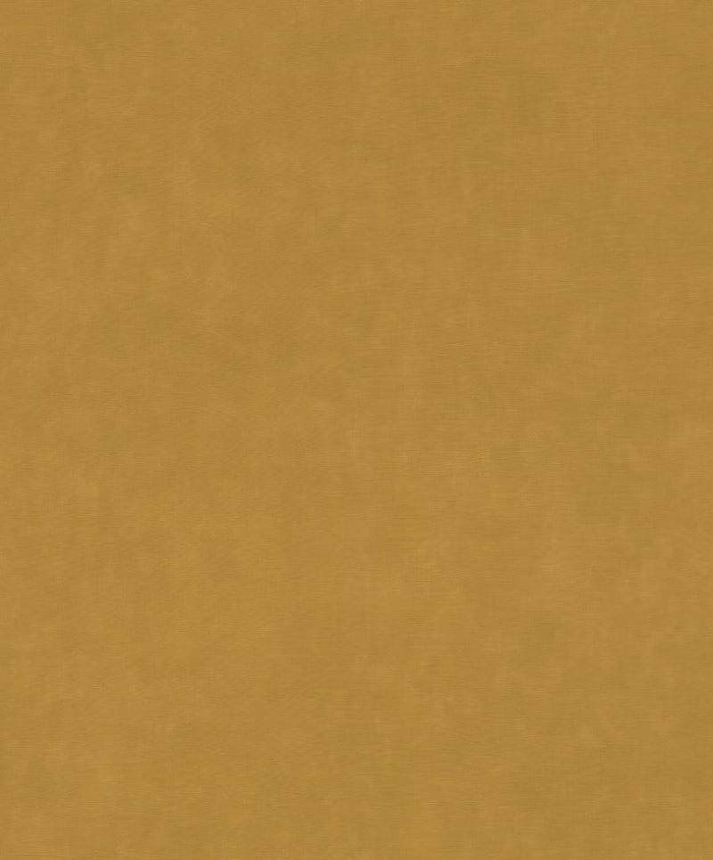 Rasch Vliestapete Paraiso Uni senfgelb 10,05 x 0,53 m von Rasch