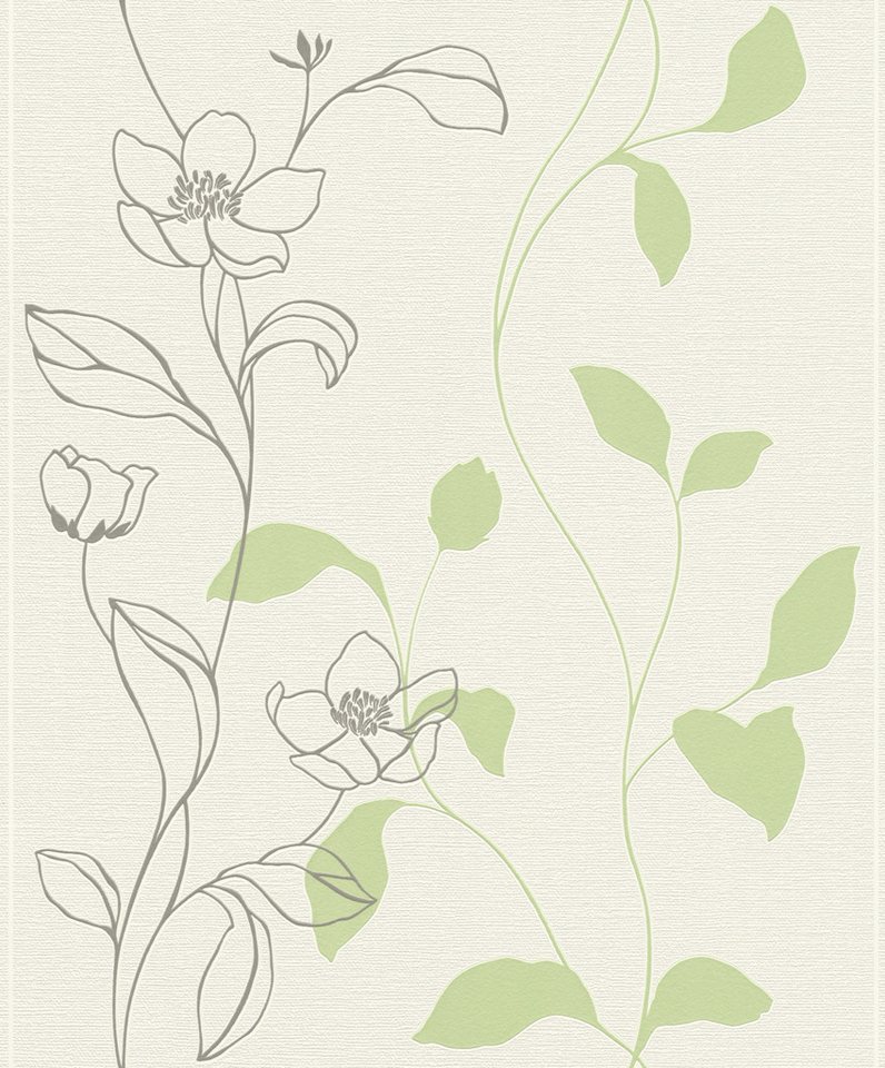 Rasch Vliestapete Rasch Vliestapete 804621 Selection blumen grün Rasch Vliestapete Rasch Vliestapete 804621 Selection blumen grün von Rasch