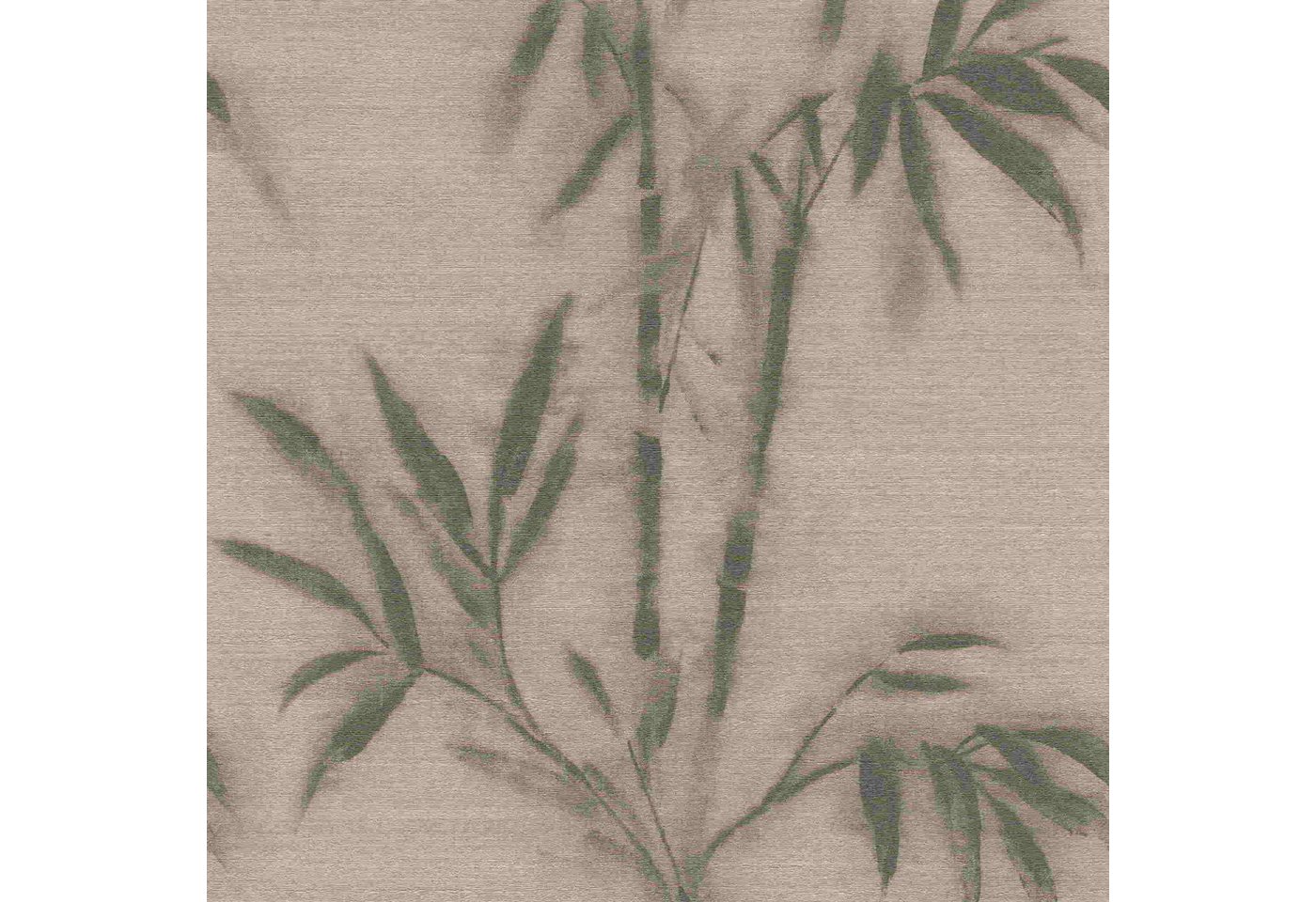 Rasch Vliestapete Selection, 529159, Blumenoptik, 0.53 x 10.05 m, Braun von Rasch