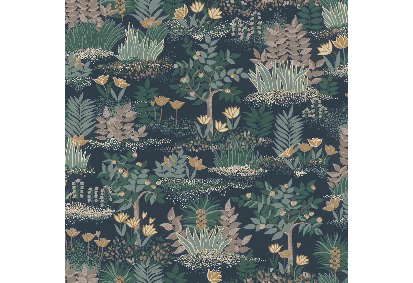 Rasch Vliestapete Selection 690903 0.53 x 10.05 m Blumen Floral Grün Beige Rasch Vliestapete Selection 690903 0.53 x 10.05 m Blumen Floral Grün Beige von Rasch