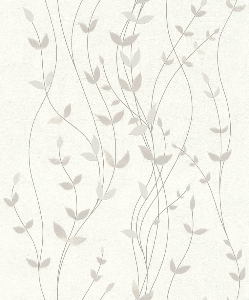 Rasch Vliestapete Selection Muster Blume creme beige 10,05 x 0,53 m von Rasch