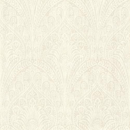 Rasch Vliestapete Weiß Silber Metallic Ornament Floral Paisley 746310 Rasch Vliestapete Weiß Silber Metallic Ornament Floral Paisley 746310 von Rasch