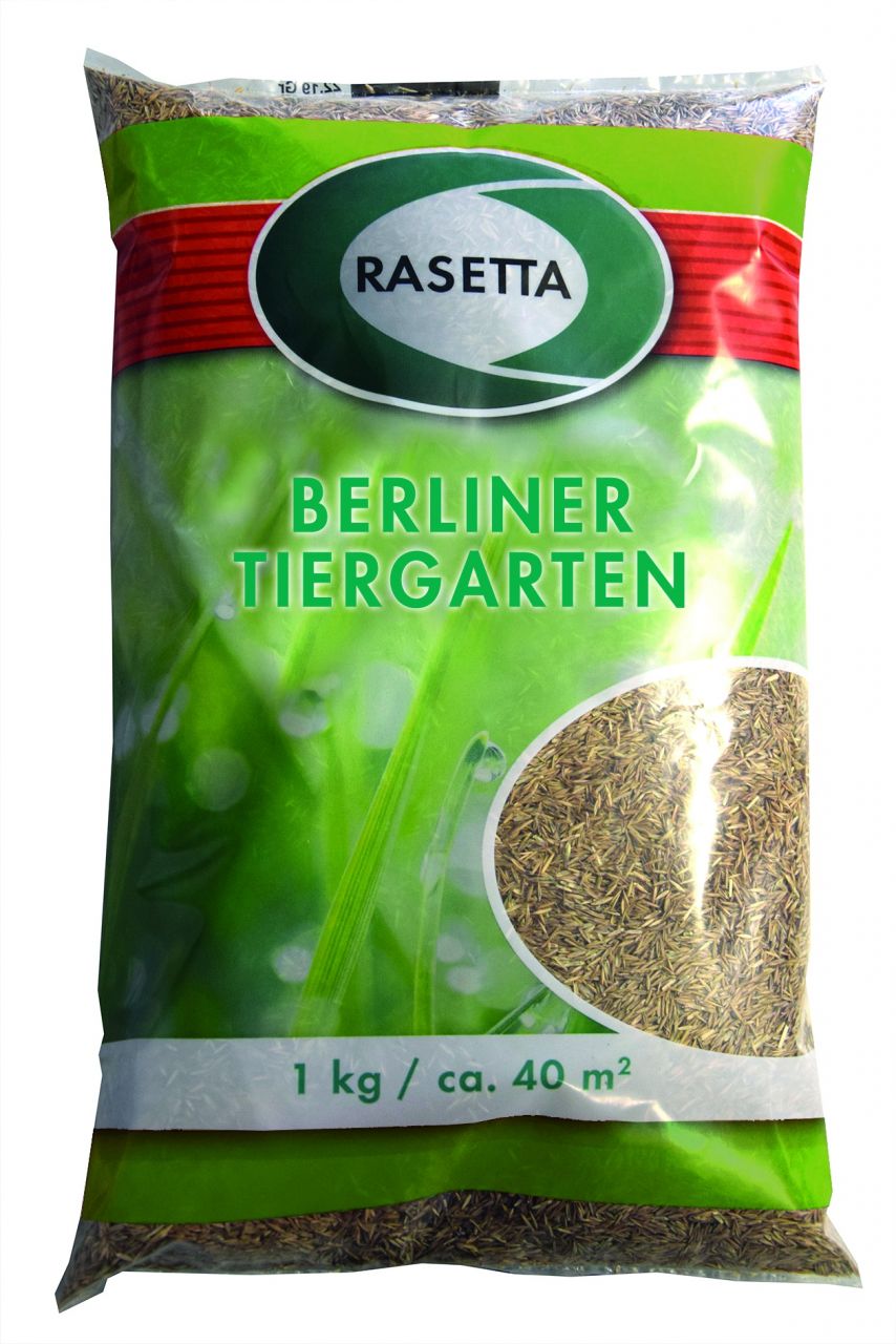 Rasensamen Berliner Tiergarten 1 kg, für ca. 40 m² von Rasetta