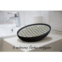 Runde Moderne Seifenschale, 3D-Gedruckte Abtropfschale Für Seife, Seifenhalter in Individueller Farbe, Modern von RasorPrints