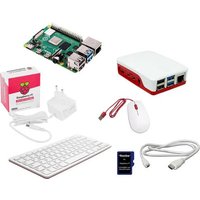 Raspberry Pi® Desktop Kit 4 B 4GB 4 x 1.5GHz inkl. Tastatur, inkl. Maus, inkl. Noobs OS, inkl. Netz von Raspberry Pi®