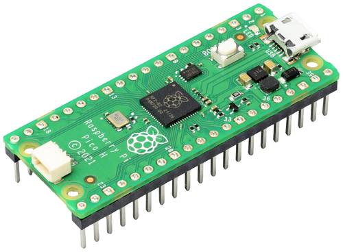 Raspberry Pi® Pico H Mikrocontroller RP-PICO-H von Raspberry Pi®