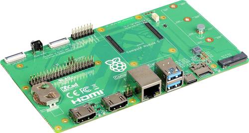 Raspberry Pi® RPI CM5 IO BOARD I/O Modul Passend für (Entwicklungskits): Raspberry Pi® von Raspberry Pi®