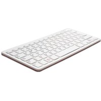 Raspberry Pi® RPI-KEYB (ES)-RED/WHITE USB Tastatur Spanisch, QWERTY Weiß, Rot USB-Hub von Raspberry Pi®