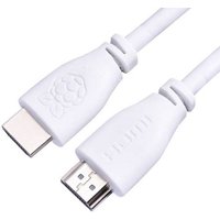 Raspberry Pi® Raspberry Pi® CPRP020-W HDMI-Kabel [1x HDMI-Stecker - 1x HDMI-Stecker] 2.00m Weiß von Raspberry Pi®