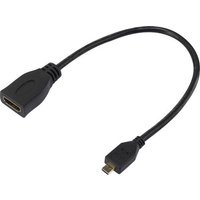Raspberry Pi® Raspberry Pi® SC0726 HDMI-Adapter [1x HDMI-Stecker C Mini - 1x HDMI-Buchse] 10cm Weiß von Raspberry Pi®