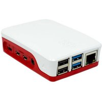 Raspberry Pi® SBC-Gehäuse Geeignet für: 4 B Rot, Weiß von Raspberry Pi®