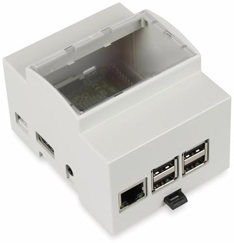 Joy-it Hutschienen Gehäuse Raspberry 3/2B/B+ von Raspberry Pi