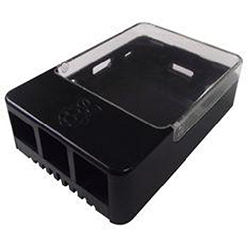 Multicomp CBPIHAT-BLK Raspberry Pi und HAT Gehäuse, Schwarz/Transparent Multicomp CBPIHAT-BLK Raspberry Pi und HAT Gehäuse, Schwarz/Transparent von Raspberry Pi