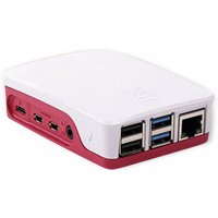 RASPBERRY PI 4 Model B Gehäuse, Kunststoff, Rot/Weiß RASPBERRY PI 4 Model B Gehäuse, Kunststoff, Rot/Weiß von Raspberry Pi