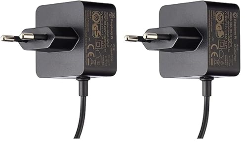 Raspberry 4596 Pi - offizielles Netzteil für Raspberry Pi 4 Model B, USB-C, 5.1V, 3A (Packung mit 2) von Raspberry Pi