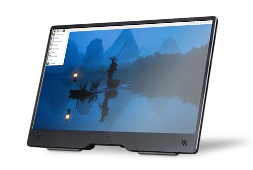 Raspberry Pi® SC1228 LCD-Monitor Schwarz EEK B (A - G) 39.6cm (15.6 Zoll) 1920 x 1080 Pixel HDMI®, USB-C®, Klinke von Raspberry Pi
