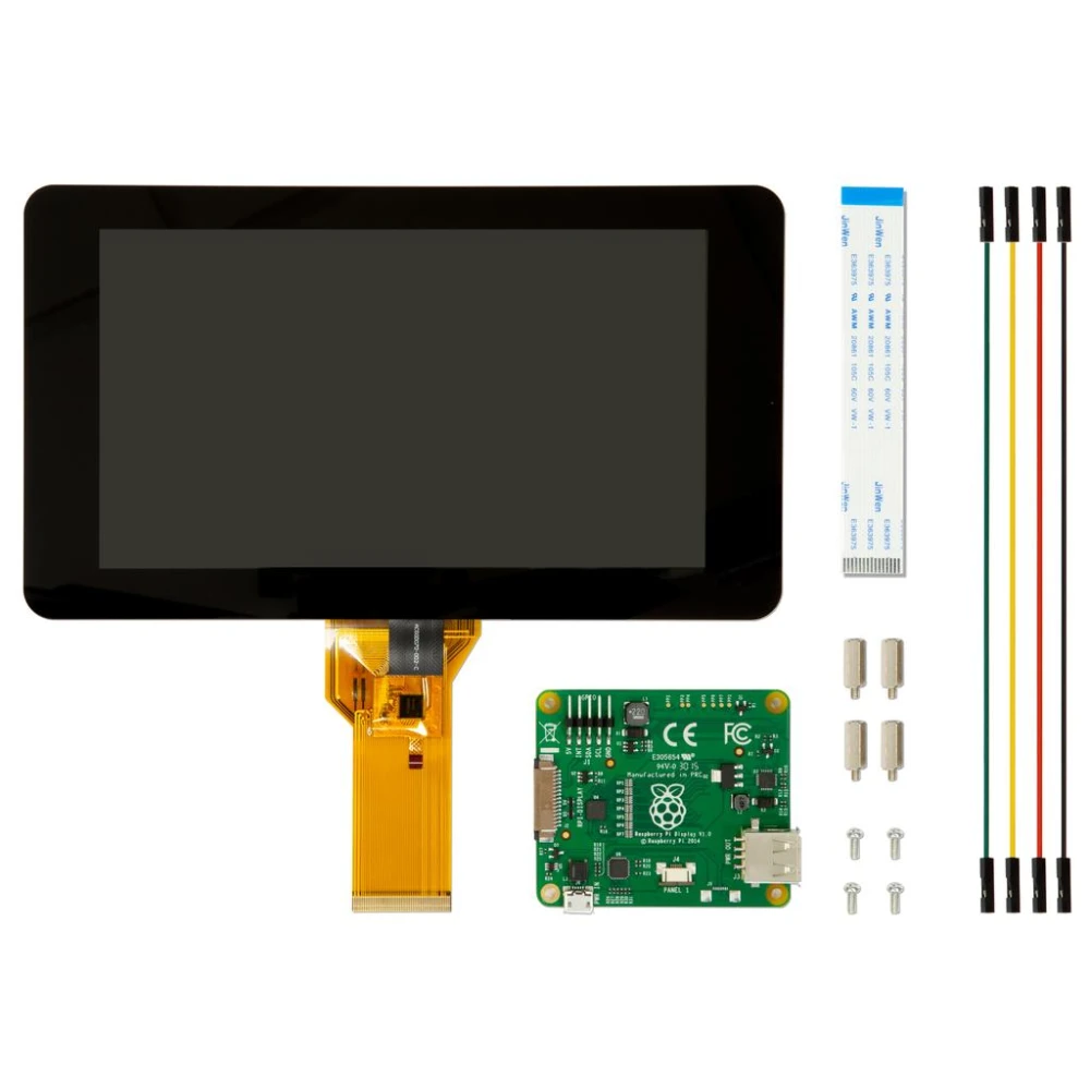 Raspberry Pi 7" Display Monitor Bildschirm Touchscreen 800 X 480 Zubehör B-Ware Raspberry Pi 7" Display Monitor Bildschirm Touchscreen 800 X 480 Zubehör B-Ware von Raspberry Pi