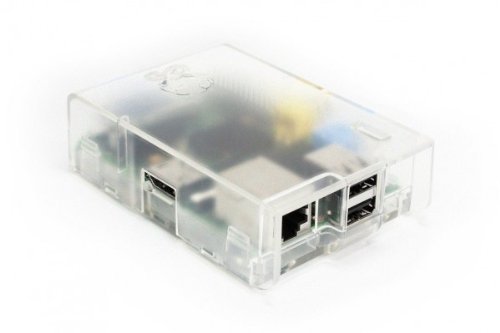 Raspberry Pi Gehäuse (Achtung: Nicht geeignet für B+/Pi2/Pi3/Pi4!) - belüftet, klar/durchsichtiges Plexiglas Case, Hersteller: Multicomp Raspberry Pi Gehäuse (Achtung: Nicht geeignet für B+/Pi2/Pi3/Pi4!) - belüftet, klar/durchsichtiges Plexiglas Case, Hersteller: Multicomp von multicomp