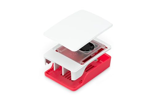 offizielles Gehäuse für Raspberry Pi 5, rot/weiß offizielles Gehäuse für Raspberry Pi 5, rot/weiß von Raspberry Pi