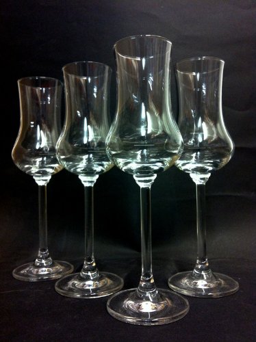 6 er Set Rastal Grappa Grappagläser Nosing Gläser Glas 9 cl Mit Eeichstrich 2 cl 4 cl Tasting von Rastal