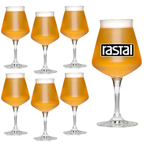 Rastal - 6 Craft Beer Verkostungs Gläser - Modell TEKU 3.0-42 cl. (14,8 Imp.FL.oz.) von Rastal
