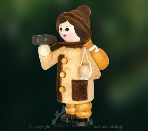 Figur, Wanderer mit Fernglas, Natur von Ratags