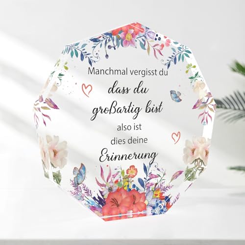 Geschenk für Freundin Valentinstagsgeschenk Mutmacher Geschenk Dekorationen Freundschaft Geschenke Geschenke für Frauen Geschenk Freundin Geburtstag Tante Mutter Krankenschwester Geschenk Lehrerin von Ratifyale