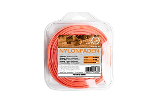 Ratioparts Nylon-Trimmerfaden, 2,4 mm x 15 m von Ratio