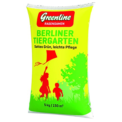 Greenline Rasensamen Berliner Tiergarten 5 kg, grün von Ratioparts