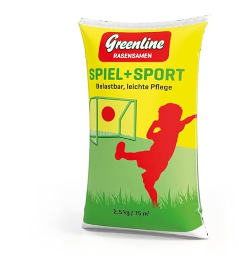 Greenline Rasensamen Spiel und Sport 2,5 kg, grün von Ratioparts