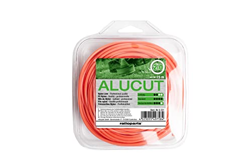 Mähfaden ALUCUT 2,0mm 15m Trimmerfaden rund Nylonfaden Mähfaden ALUCUT 2,0mm 15m Trimmerfaden rund Nylonfaden von Ratioparts