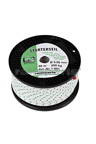 Starterseil 6mm/50m Rolle von Ratioparts