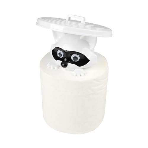 Lustiger Waschbärs Toilettenpapierhalter Zur Wandmontage – Niedlicher Tier Toilettenrollenhalter Praktischer Organizer Für Bad Wohnmobile Gäste WC Apartment Hotel Vanity von Ratpzou