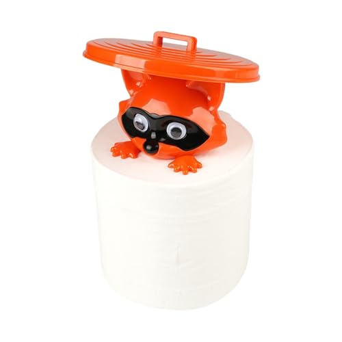 Lustiger Waschbärs Toilettenpapierhalter Zur Wandmontage – Niedlicher Tier Toilettenrollenhalter Praktischer Organizer Für Bad Wohnmobile Gäste WC Apartment Hotel Vanity von Ratpzou