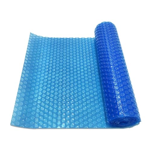 Pool Solarabdeckplane Rechteckig 220 X 150 cm Zuschneidbare Solarplane, PE-Luftpolsterfolie Poolheizung Für Wassererwärmung von Ratpzou